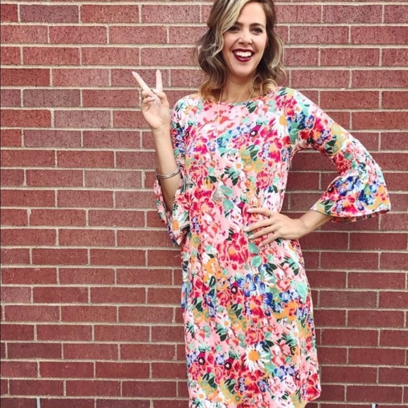 Agnes & Dora | All Over Bloom Walker Dress - Picture 2 of 6